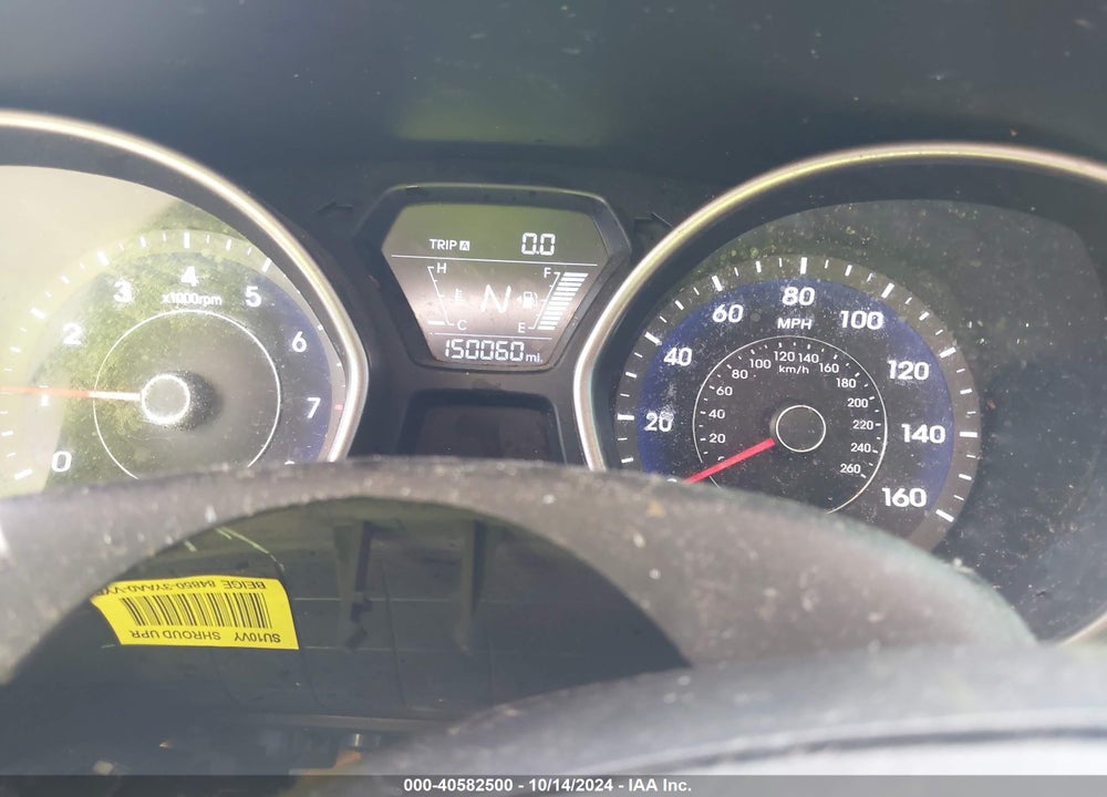 2015 HYUNDAI ELANTRA SE VIN: 5NPDH4AE3FH583090