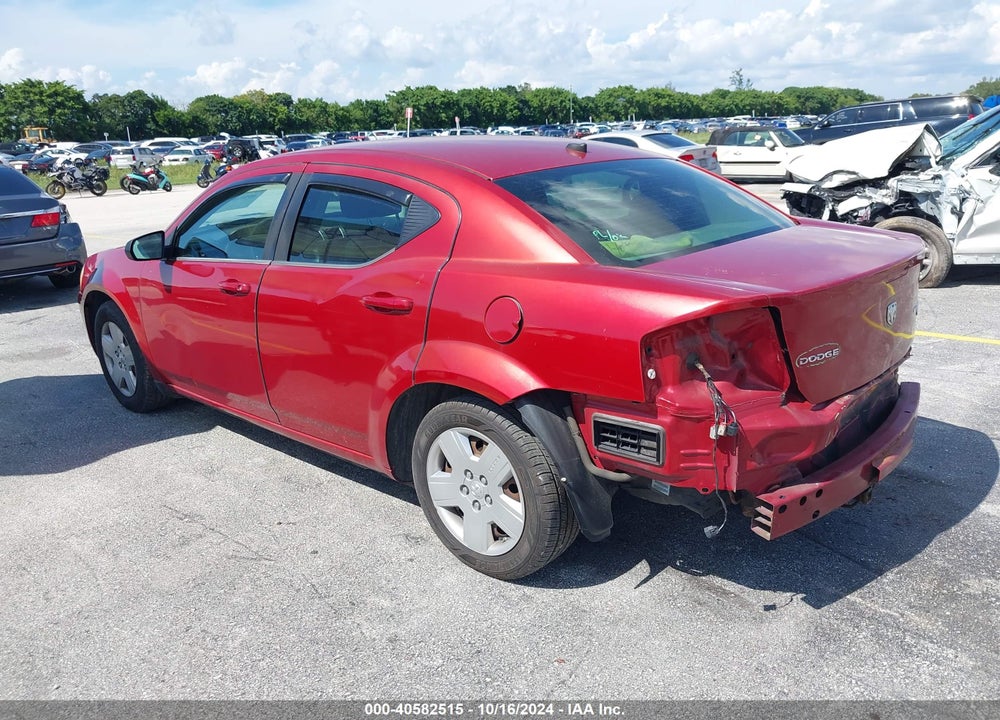 2010 DODGE AVENGER SXT VIN: 1B3CC4FB9AN230517