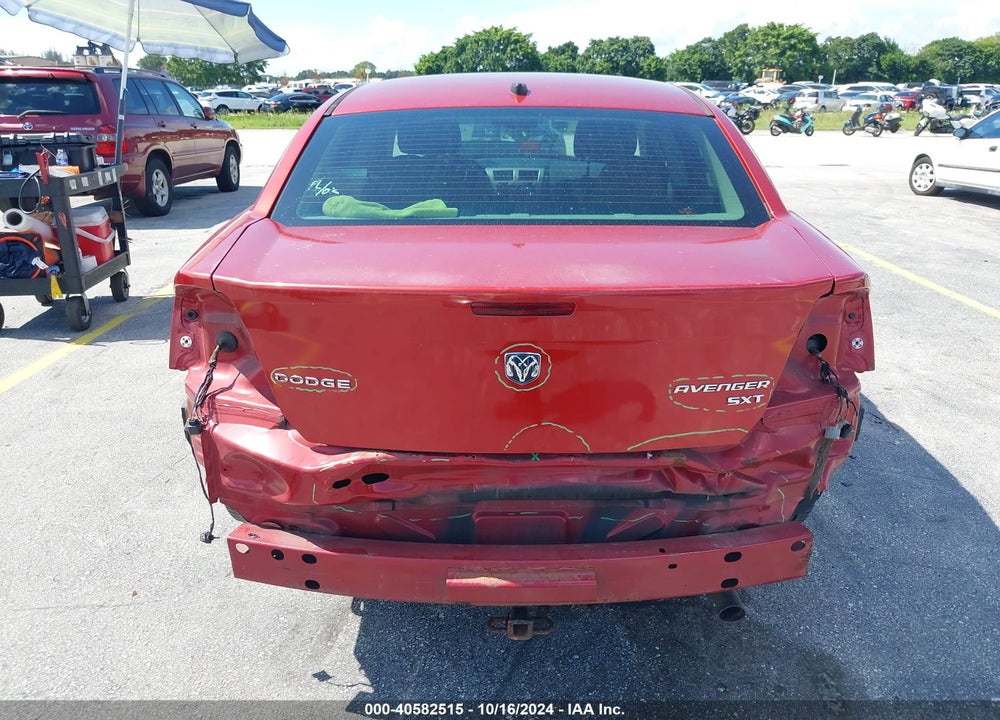 2010 DODGE AVENGER SXT VIN: 1B3CC4FB9AN230517
