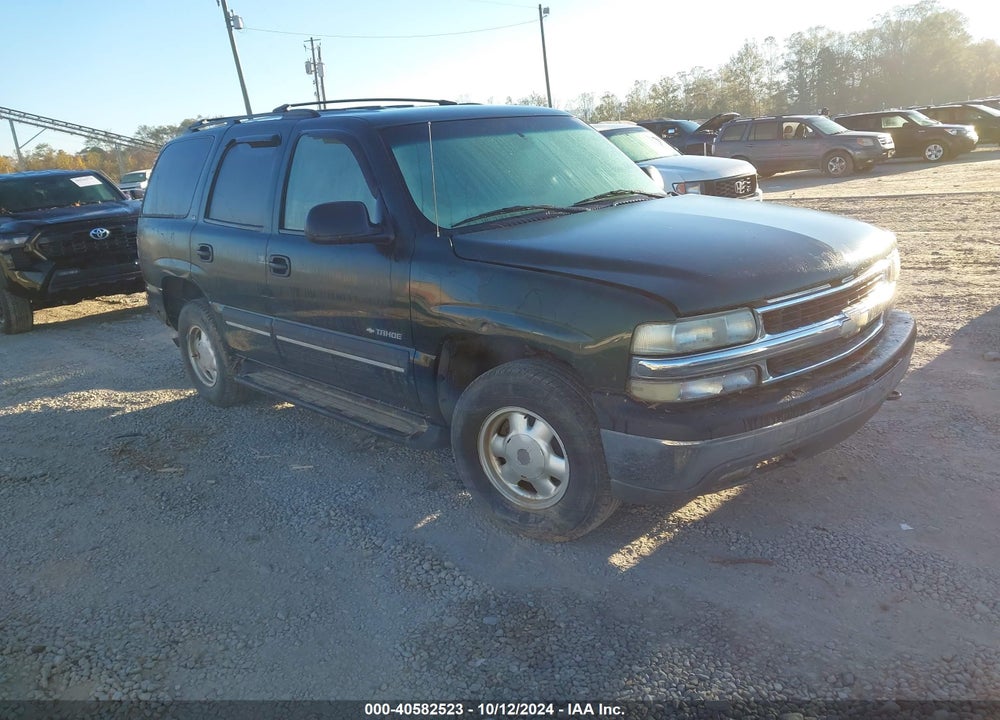 2002 CHEVROLET TAHOE LS VIN: 1GNEK13ZX2R245233