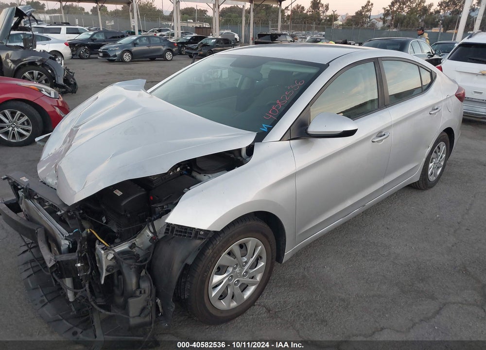 2019 HYUNDAI ELANTRA SE VIN: KMHD74LF4KU761626