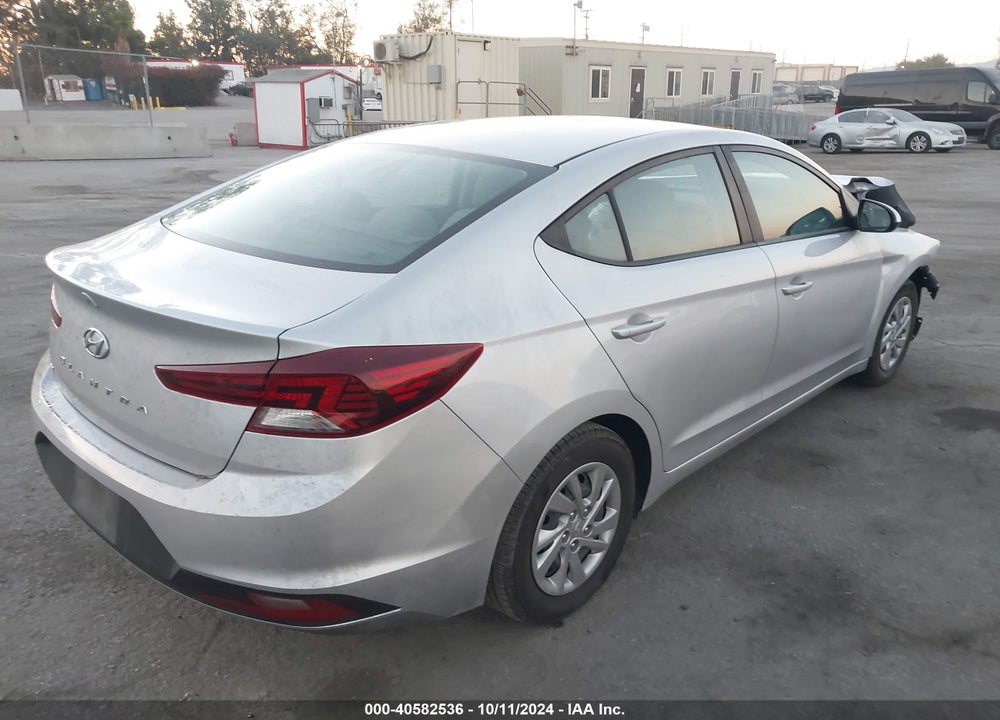 2019 HYUNDAI ELANTRA SE VIN: KMHD74LF4KU761626
