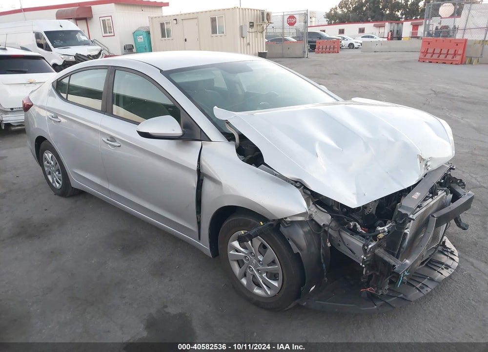 2019 HYUNDAI ELANTRA SE VIN: KMHD74LF4KU761626