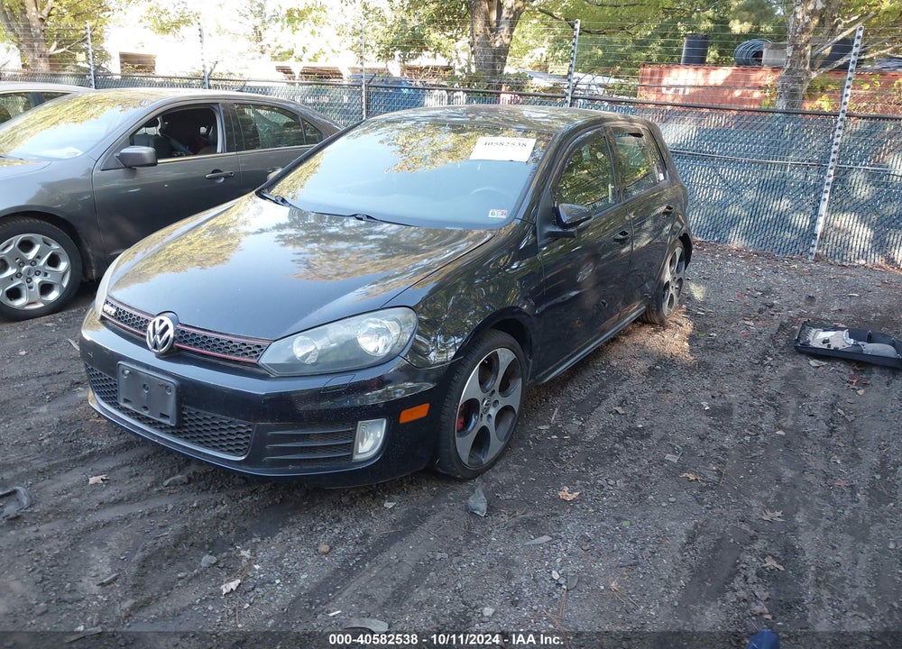 2012 VOLKSWAGEN GTI 4-DOOR VIN: WVWHV7AJ3CW258003
