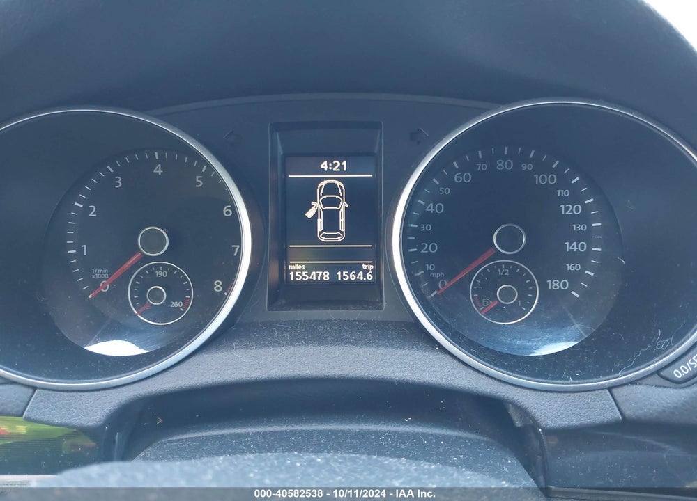 2012 VOLKSWAGEN GTI 4-DOOR VIN: WVWHV7AJ3CW258003