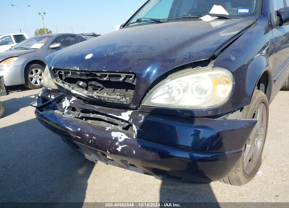 2003 MERCEDES-BENZ ML 500 VIN: 4JGAB75E63A450368