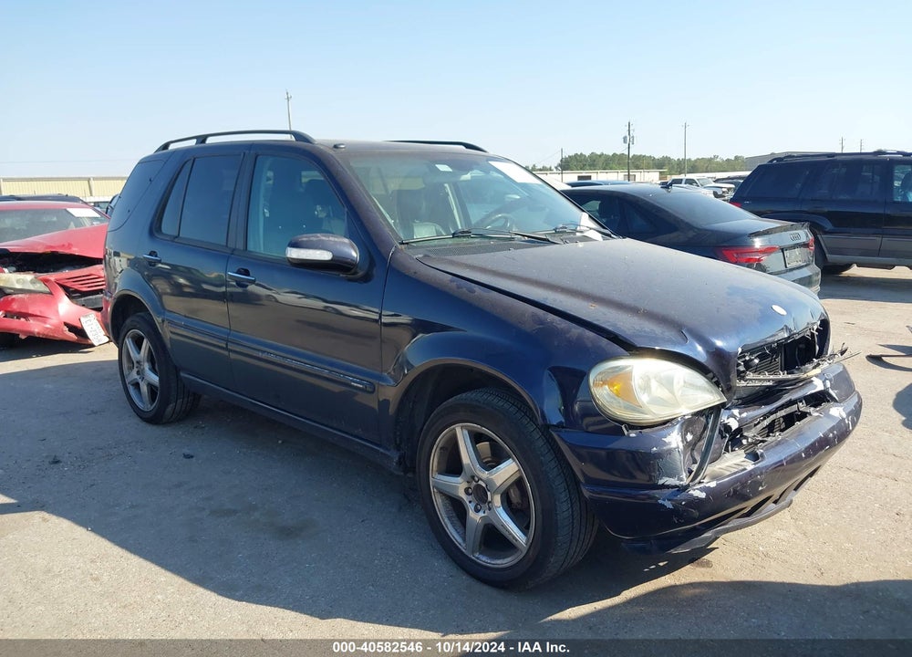 2003 MERCEDES-BENZ ML 500 VIN: 4JGAB75E63A450368