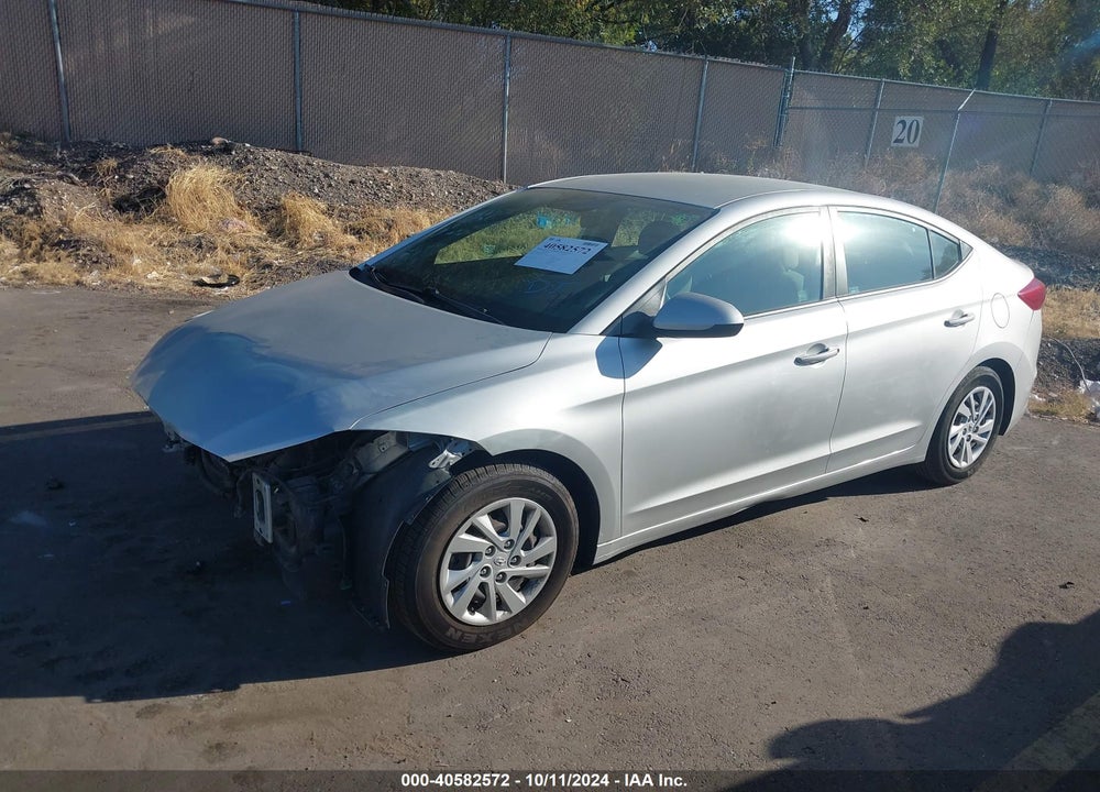 2018 HYUNDAI ELANTRA SE VIN: 5NPD74LF9JH300287