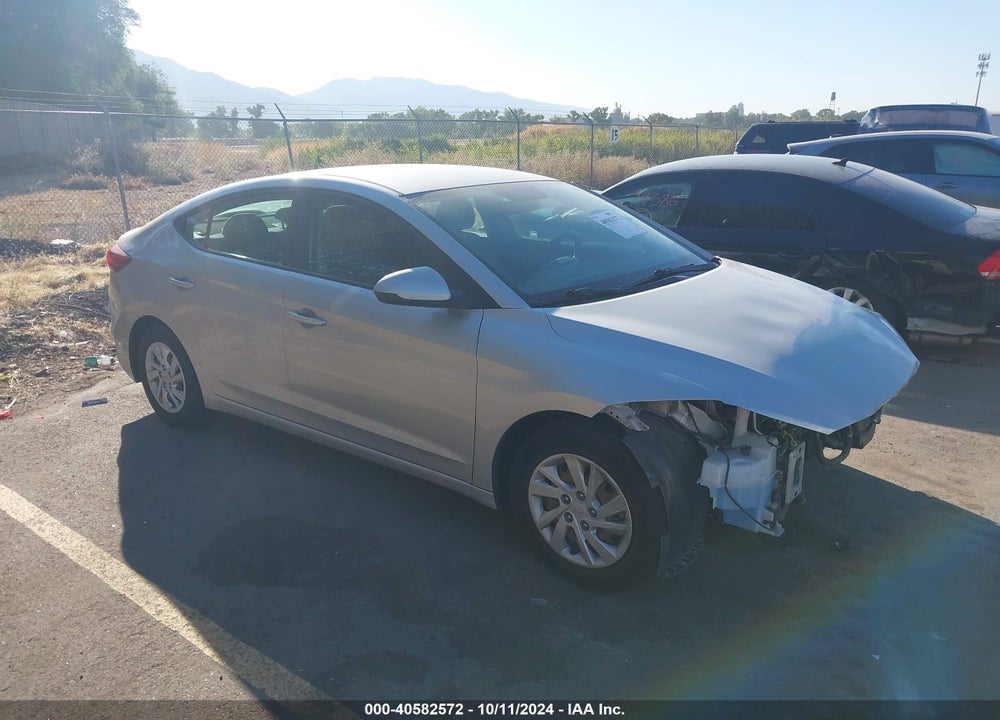 2018 HYUNDAI ELANTRA SE VIN: 5NPD74LF9JH300287