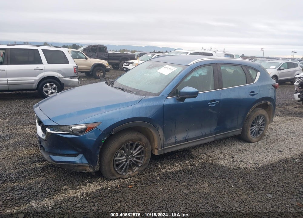 2021 MAZDA CX-5 SPORT VIN: JM3KFBBM4M1305754