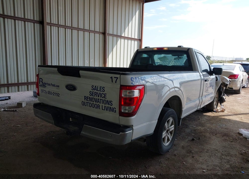 2021 FORD F-150 XL VIN: 1FTMF1CB2MKD87163