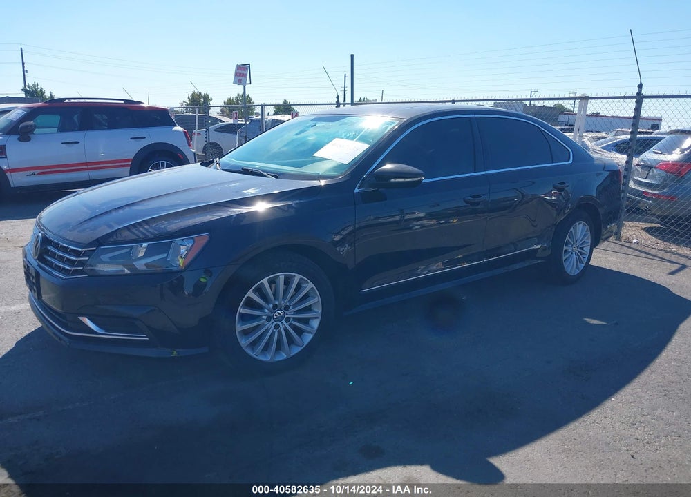 2017 VOLKSWAGEN PASSAT 1.8T SE VIN: 1VWBT7A36HC025560