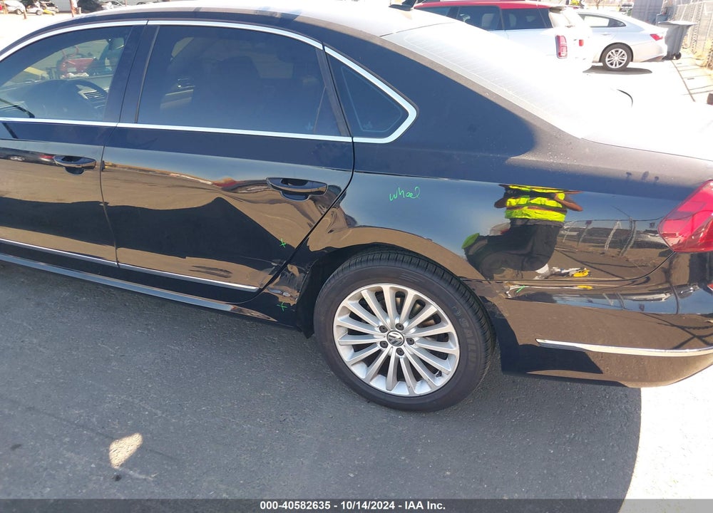 2017 VOLKSWAGEN PASSAT 1.8T SE VIN: 1VWBT7A36HC025560
