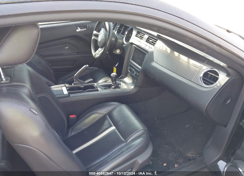 2011 FORD MUSTANG GT PREMIUM VIN: 1ZVBP8CF4B5168018