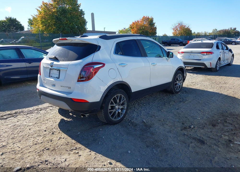 2018 BUICK ENCORE SPORT TOURING VIN: KL4CJ2SBXJB557972
