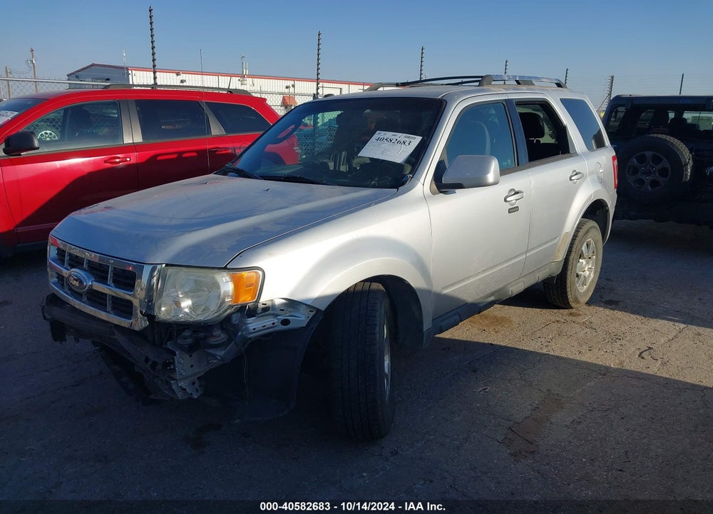 2012 FORD ESCAPE LIMITED VIN: 1FMCU0EG8CKC19378