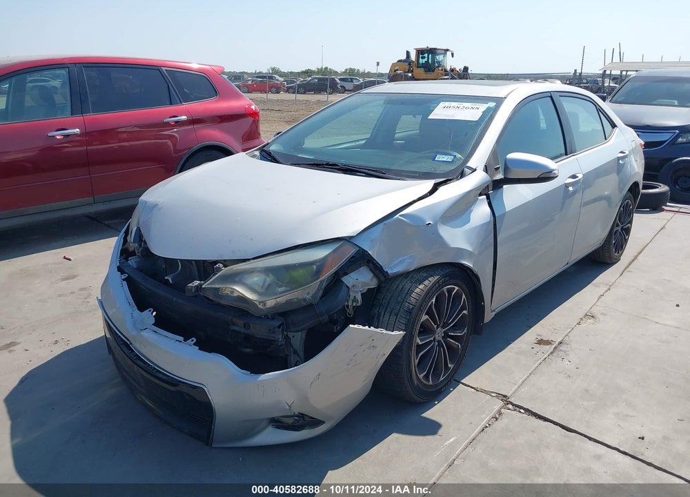 2014 TOYOTA COROLLA S PLUS VIN: 2T1BURHE2EC141974