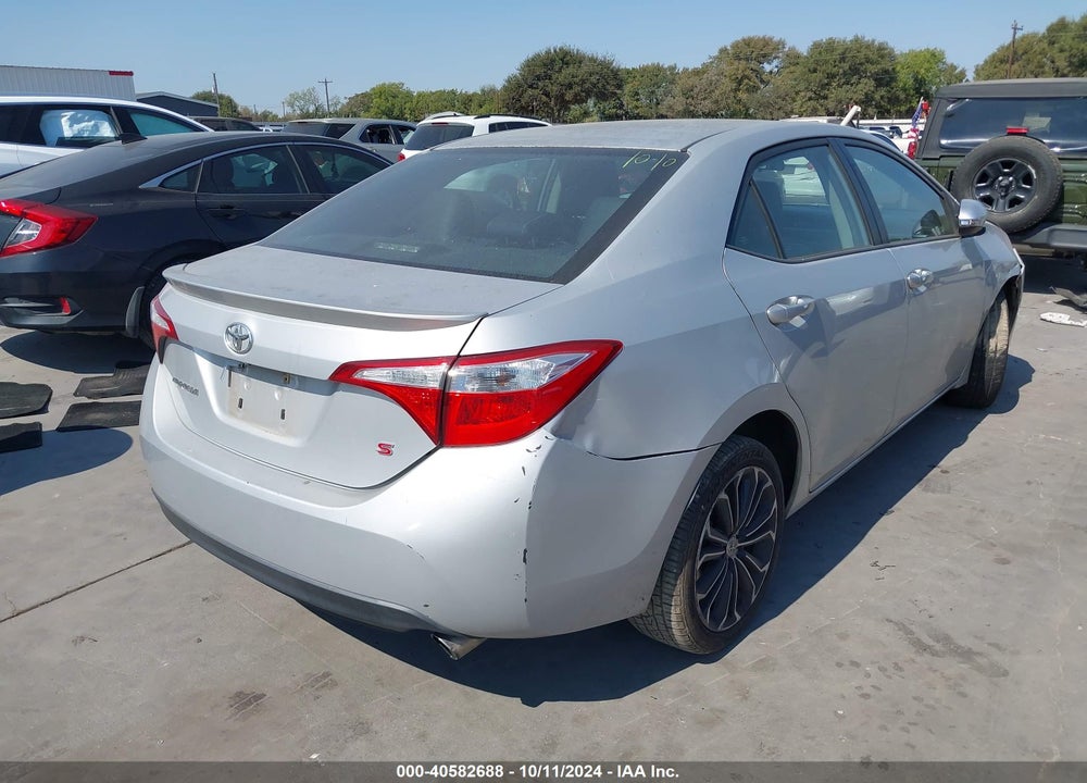 2014 TOYOTA COROLLA S PLUS VIN: 2T1BURHE2EC141974