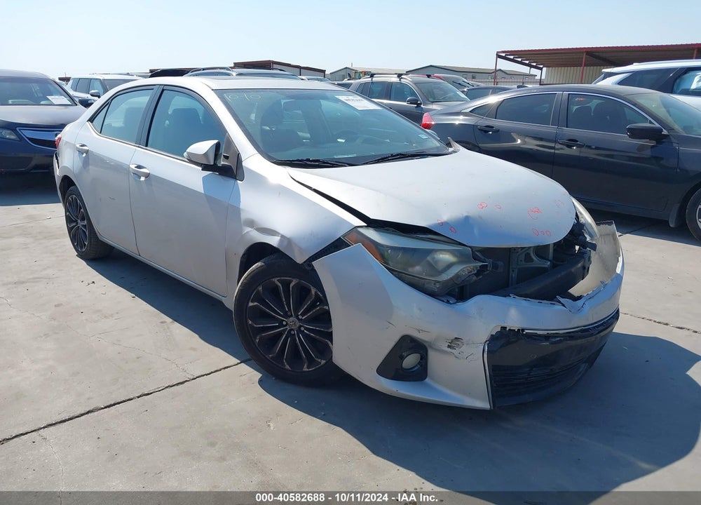 2014 TOYOTA COROLLA S PLUS VIN: 2T1BURHE2EC141974