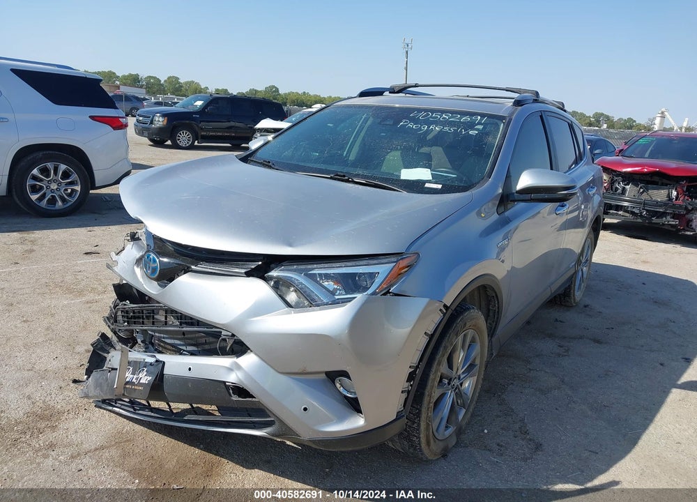 2018 TOYOTA RAV4 HYBRID LIMITED VIN: JTMDJREV4JD156852