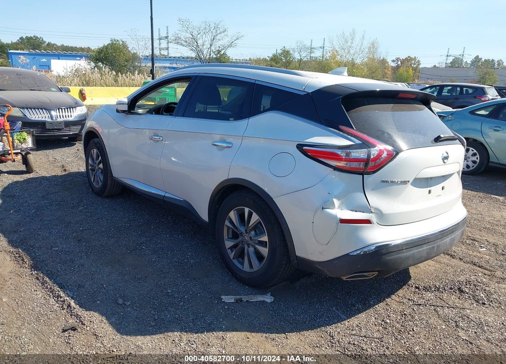 2018 NISSAN MURANO SL VIN: 5N1AZ2MHXJN180528