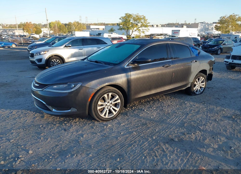 2017 CHRYSLER 200 LIMITED PLATINUM VIN: 1C3CCCAG5HN502653