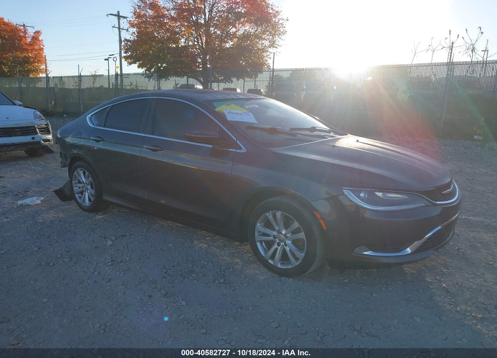 2017 CHRYSLER 200 LIMITED PLATINUM VIN: 1C3CCCAG5HN502653