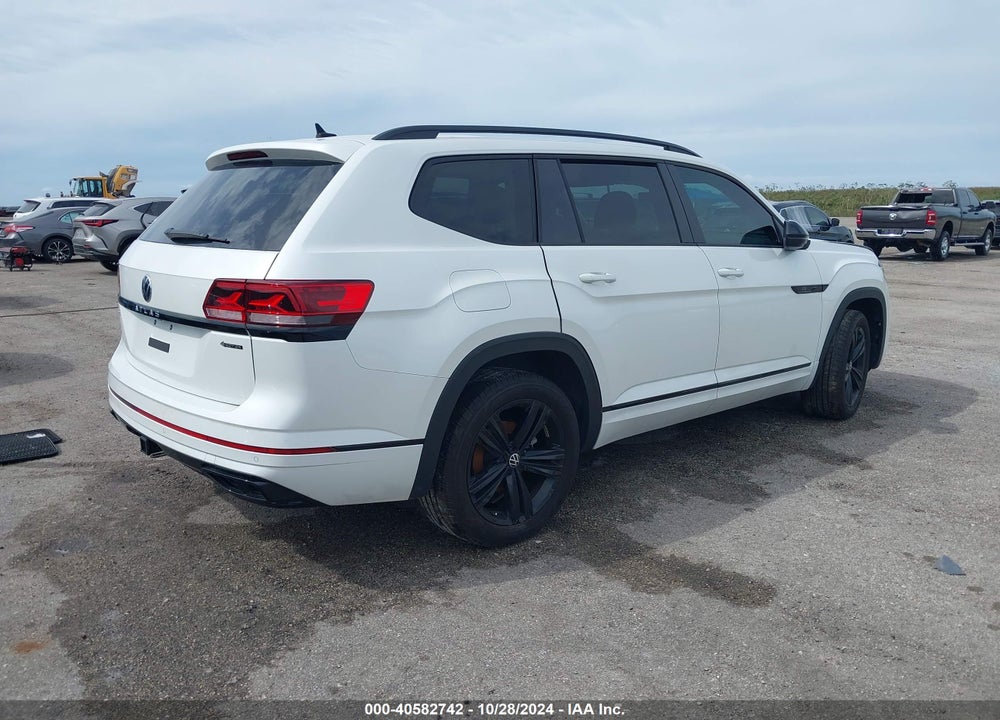2023 VOLKSWAGEN ATLAS 3.6L V6 SEL R-LINE BLACK VIN: 1V2SR2CA8PC555722