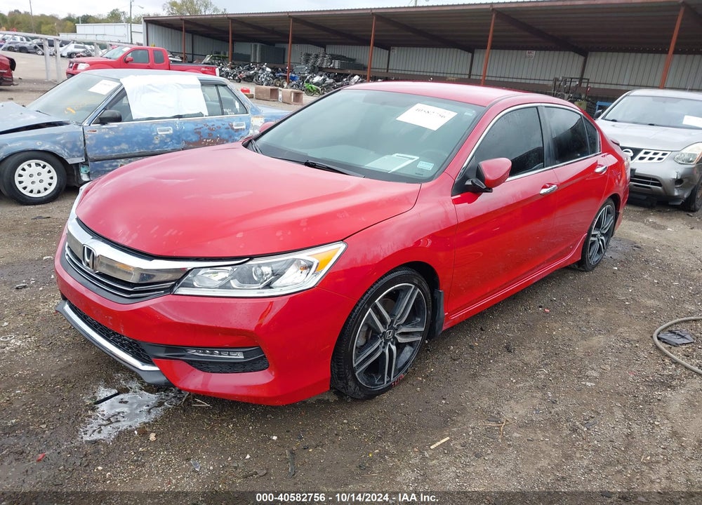2016 HONDA ACCORD SPORT VIN: 1HGCR2F54GA046020