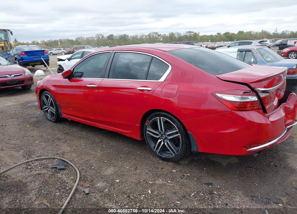 2016 HONDA ACCORD SPORT VIN: 1HGCR2F54GA046020