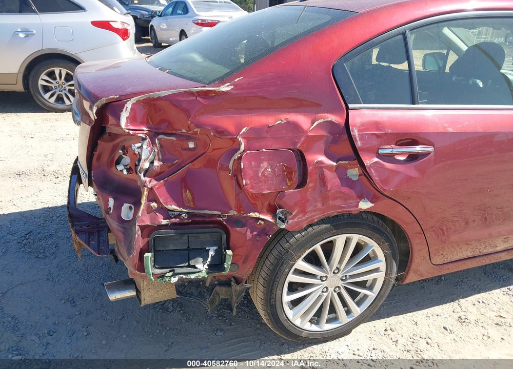 2014 SUBARU IMPREZA 2.0I LIMITED VIN: JF1GJAK69EH023987