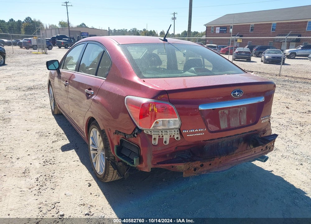 2014 SUBARU IMPREZA 2.0I LIMITED VIN: JF1GJAK69EH023987