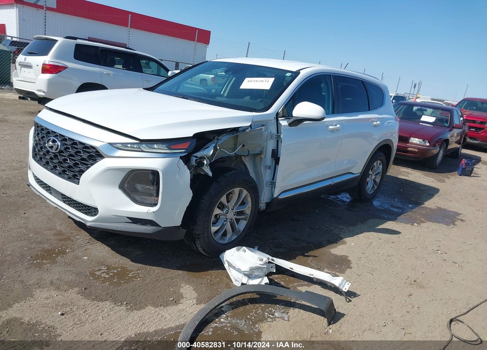 2019 HYUNDAI SANTA FE SE VIN: 5NMS23AD2KH053968