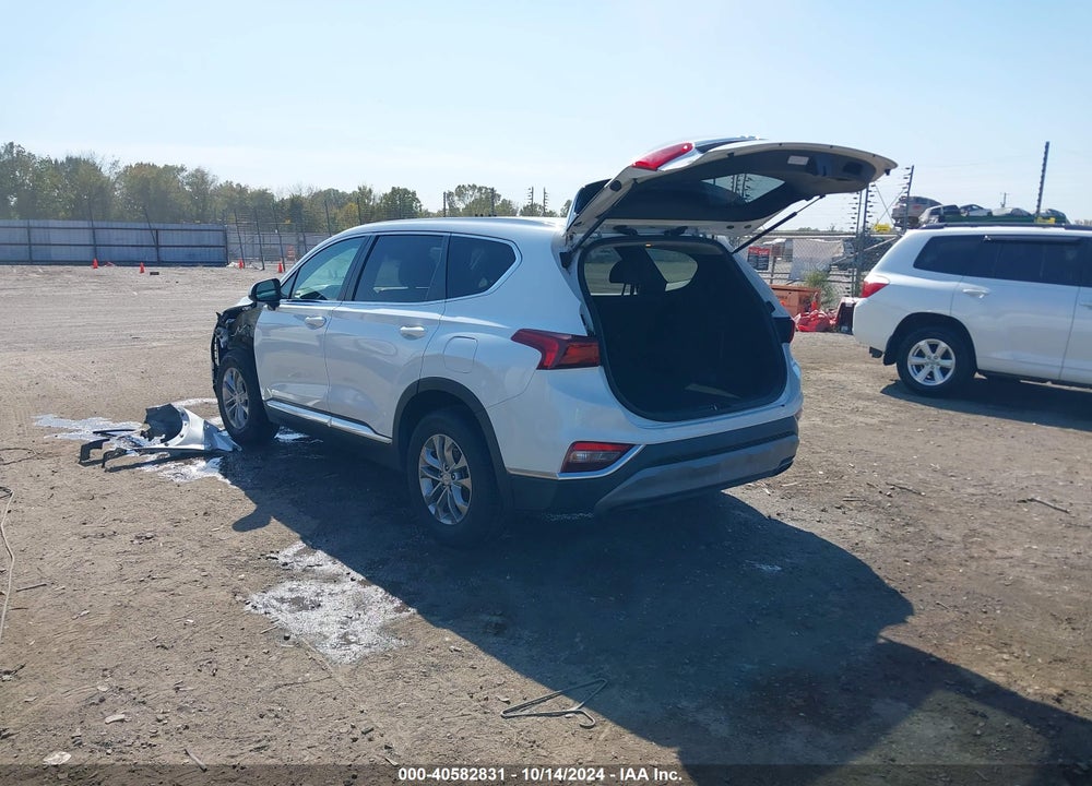 2019 HYUNDAI SANTA FE SE VIN: 5NMS23AD2KH053968