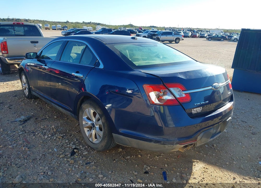 2012 FORD TAURUS SEL VIN: 1FAHP2EW2CG106507