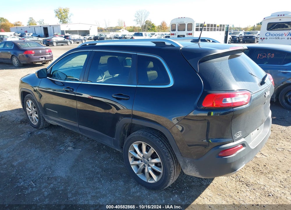 2016 JEEP CHEROKEE LIMITED VIN: 1C4PJLDS5GW114592