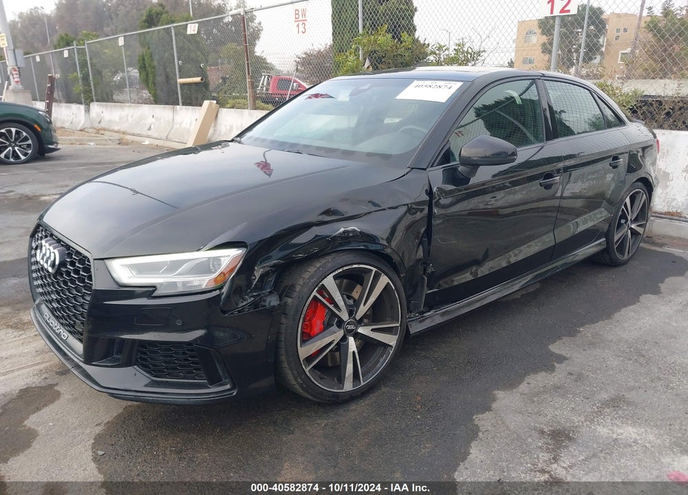 2018 AUDI RS 3 2.5T VIN: WUABWHFF2J1902911