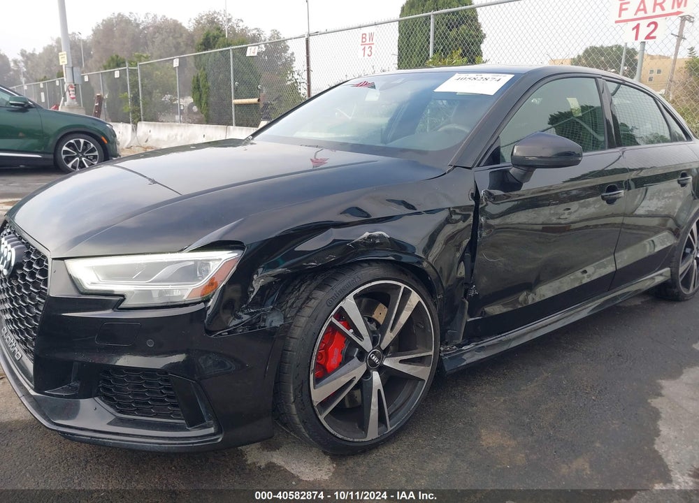 2018 AUDI RS 3 2.5T VIN: WUABWHFF2J1902911