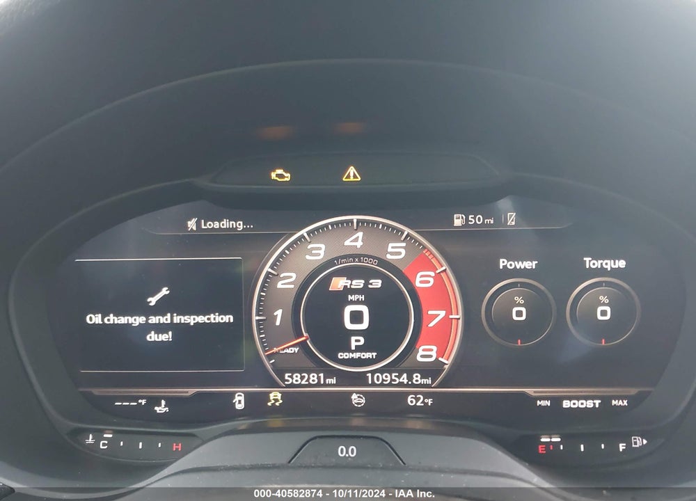 2018 AUDI RS 3 2.5T VIN: WUABWHFF2J1902911