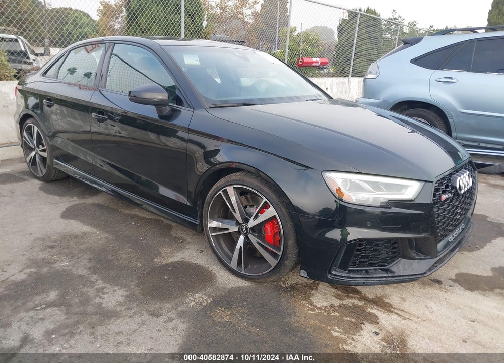 2018 AUDI RS 3 2.5T VIN: WUABWHFF2J1902911