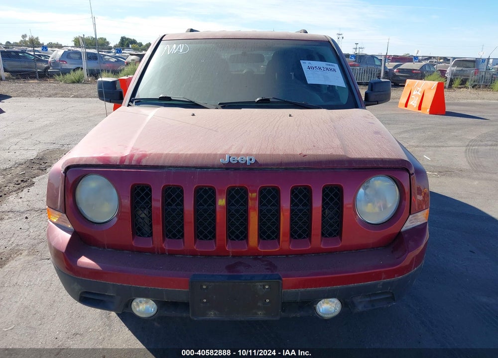 2012 JEEP PATRIOT SPORT VIN: 1C4NJRBBXCD558814