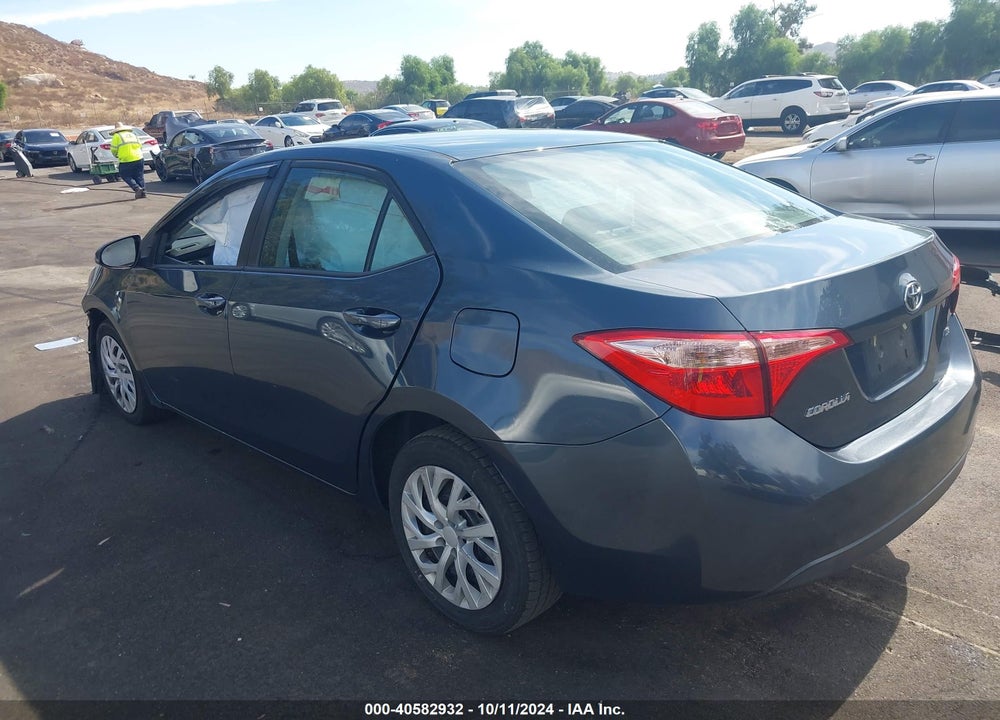 2019 TOYOTA COROLLA LE VIN: 2T1BURHE2KC165610
