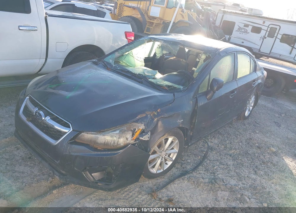 2014 SUBARU IMPREZA 2.0I PREMIUM VIN: JF1GJAC62EH021223