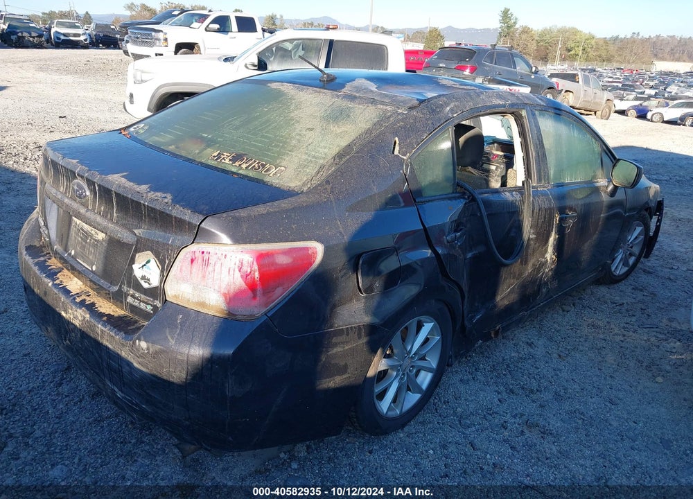 2014 SUBARU IMPREZA 2.0I PREMIUM VIN: JF1GJAC62EH021223