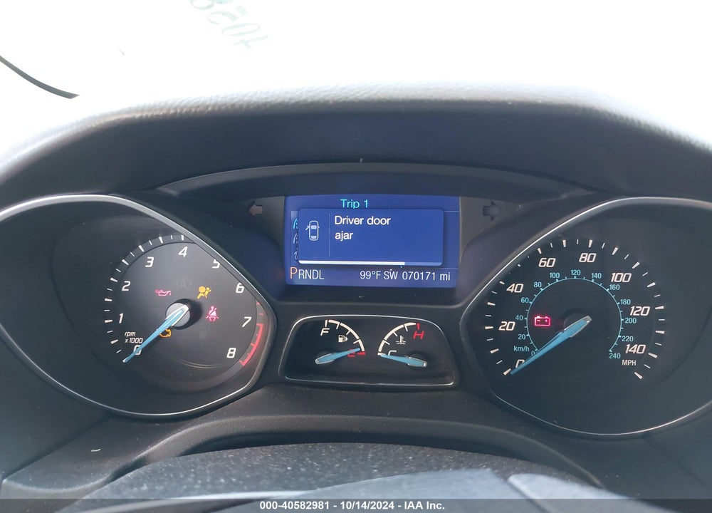 2013 FORD FOCUS SE VIN: 1FADP3F2XDL144270