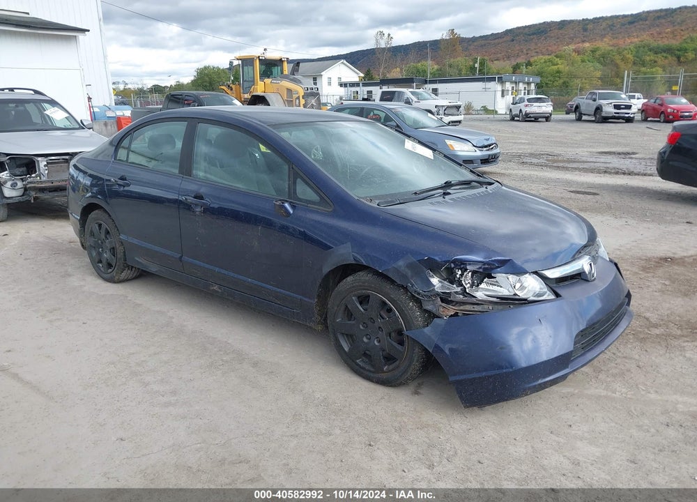 2008 HONDA CIVIC LX VIN: 1HGFA165X8L051114