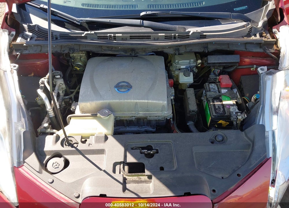 2013 NISSAN LEAF SV VIN: 1N4AZ0CP8DC404399