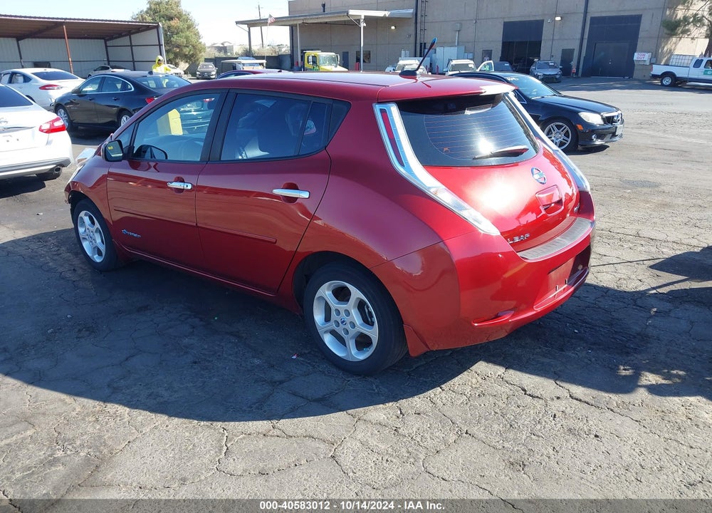 2013 NISSAN LEAF SV VIN: 1N4AZ0CP8DC404399
