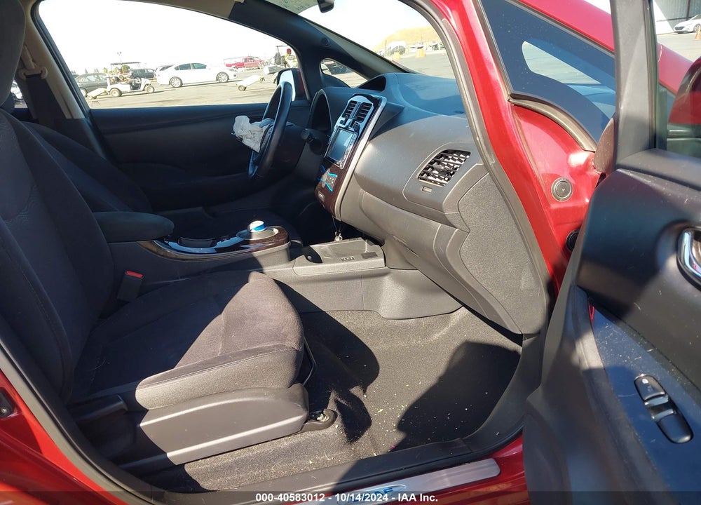 2013 NISSAN LEAF SV VIN: 1N4AZ0CP8DC404399