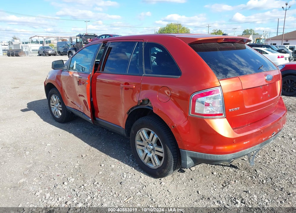 2007 FORD EDGE SEL VIN: 2FMDK48C07BB05496